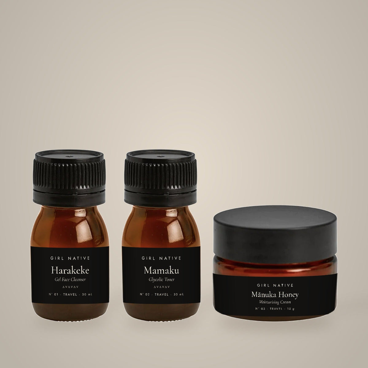 The Travelling Ritual — Cleanse, Tone & Moisturise