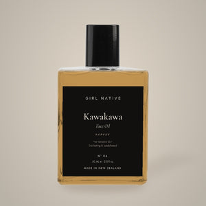Girl Native Kawakawa Face Oil, 60 ml dropper bottle