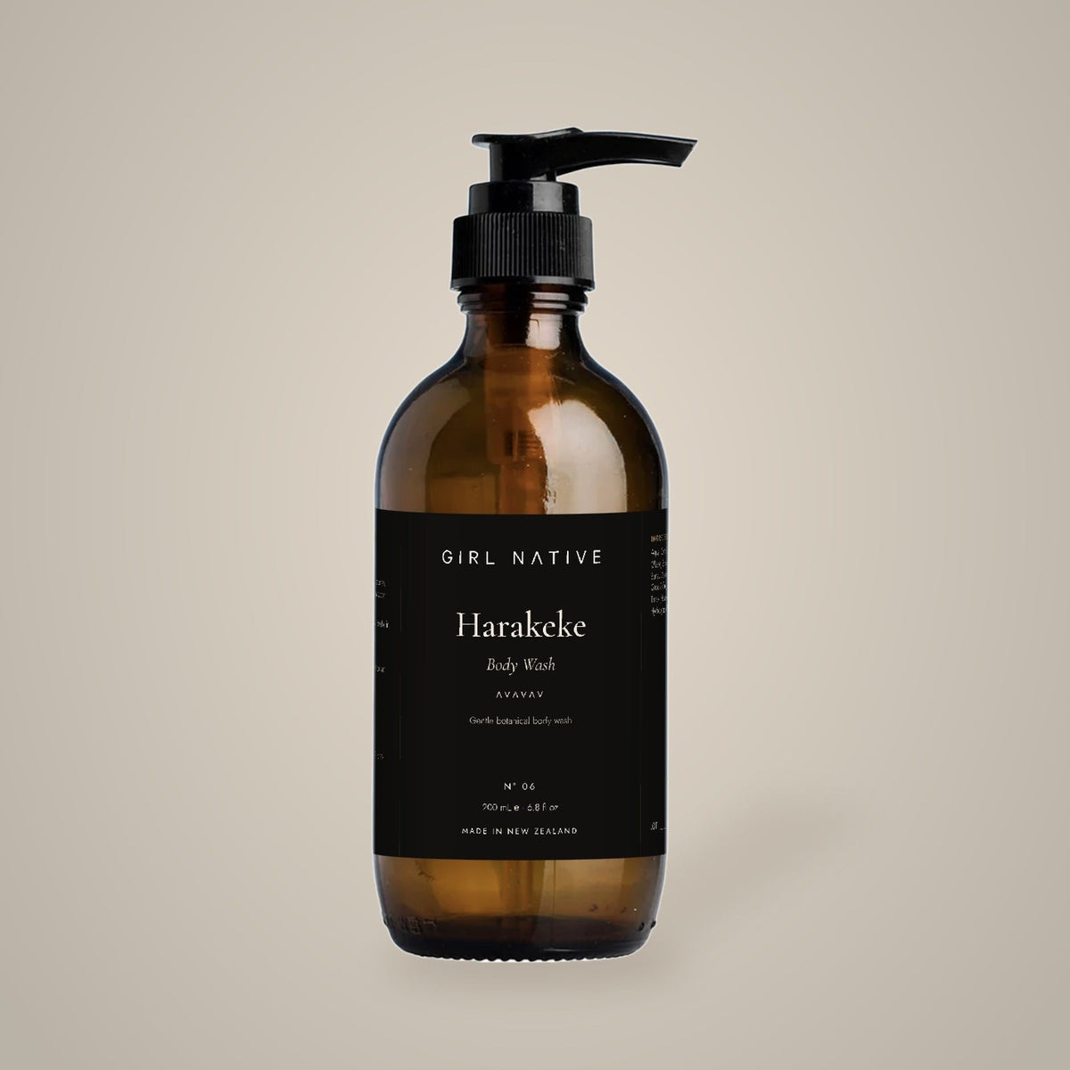 Girl Native Harakeke Body Wash, 200 ml