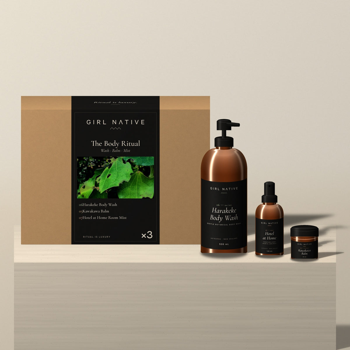 The Body Ritual - Wash, Balm & Hotel at Home